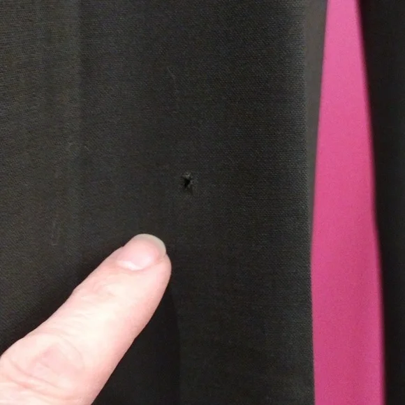 COS women's wool tailored dark green straight leg pants. GUC with one flaw. Size - Picture 5 of 10